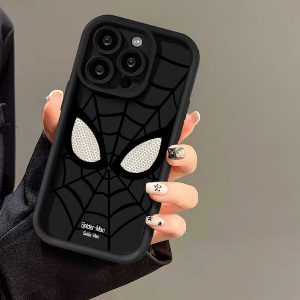 Spider Man iPhone 14 Promax Matte Silicone Soft Case for Apple Phone Case - Image 3