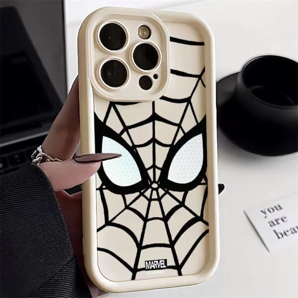 Spider Man iPhone 14 Promax Matte Silicone Soft Case for Apple Phone Case - Image 8