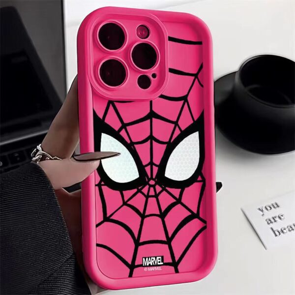 Spider Man iPhone 14 Promax Matte Silicone Soft Case for Apple Phone Case - Image 6