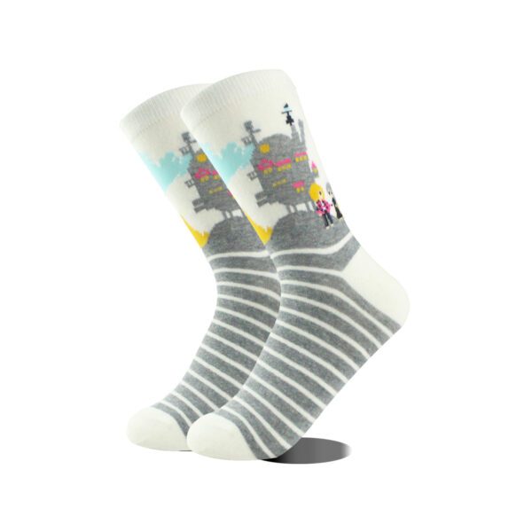 Women's Cotton Bottom Creative Japanese Totoro Socks Cartoon Cotton Boat Socks Women's Anime Jacquard Socks - Image 4